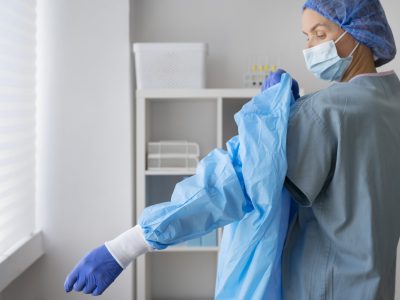 medium-shot-doctor-putting-medical-gown-min